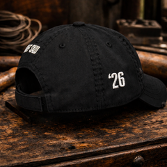 The Owl Icon | Distressed Embroidered Cap