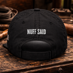The Owl Icon | Distressed Embroidered Cap