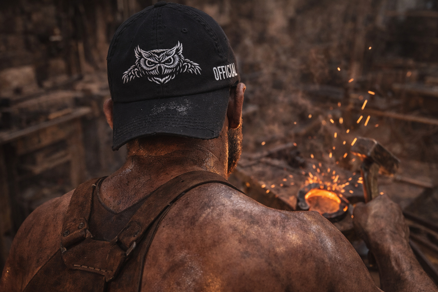 NUFF SAID OWL HAT - EMBROIDERED