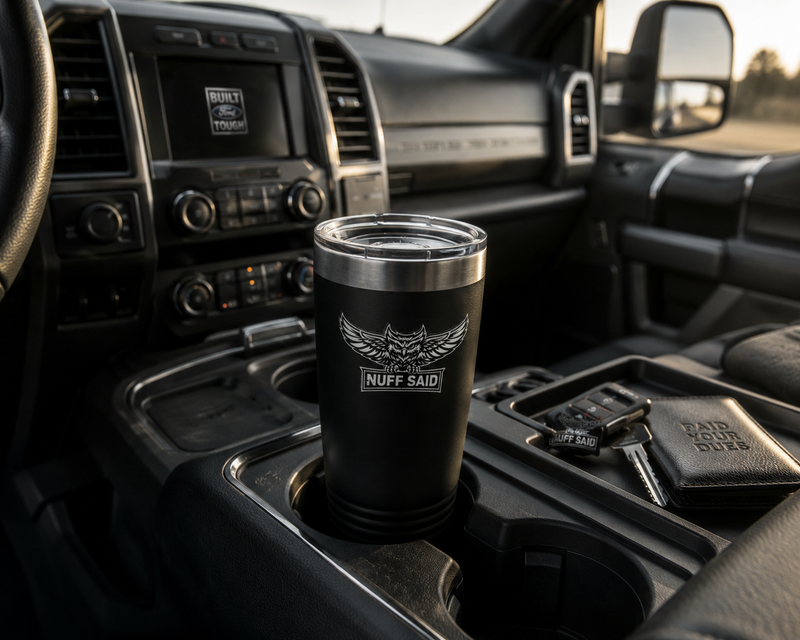 NUFF SAID Signature Insulated Tumbler 20oz