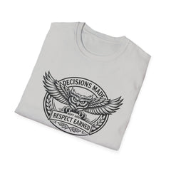 Respect Earned | Owl Graphic Tee